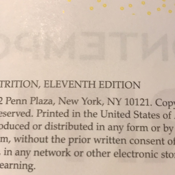 Nutrition text book wardlaw’s contemporary nutrition 11th edition - Picture 6 of 9